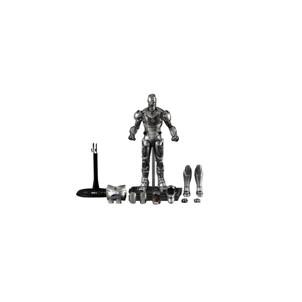 Hot Toys Figure Mms150 - Marvel Comics - Iron Man 2 - Iron Man Armor Unleashed Version Mark 2