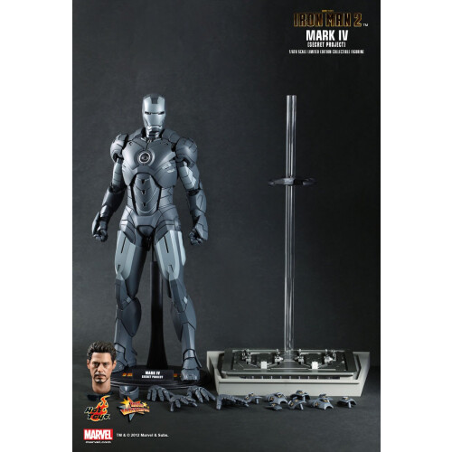 Hot Toys Figur Hot Toys MMS153 - Marvel Comics - Iron Man 2 - Iron Man Secret Project Mark 4 1