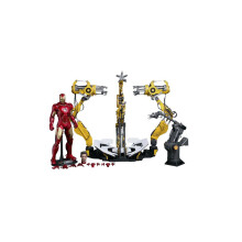 Figurina Hot Toys MMS160 - Marvel Comics - Iron Man 2 - Suit-Up Gantry With Iron Man Mark 4