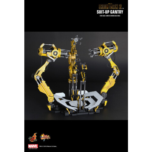 Hot Toys Figur Hot Toys MMS161 - Marvel Comics - Iron Man 2 - Suit-Up Gantry 2