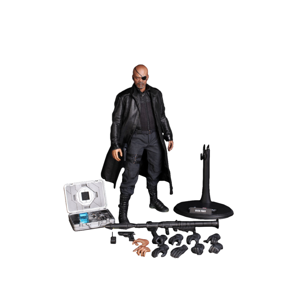 Hot Toys Figure Mms169 - Marvel Comics - The Avengers - Nick Fury