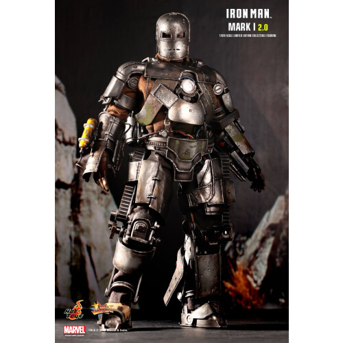 Hot Toys Figur Hot Toys MMS168 - Marvel Comics - Iron Man - Iron Man Mark 1 2.0 2