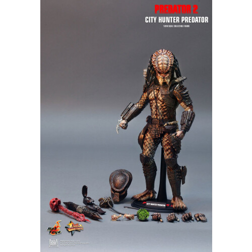 Hot Toys Figur Hot Toys MMS173 - Predator 2 - City Hunter Predator 1