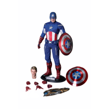 Figurina Hot Toys MMS174 - Marvel Comics - The Avengers - Captain America