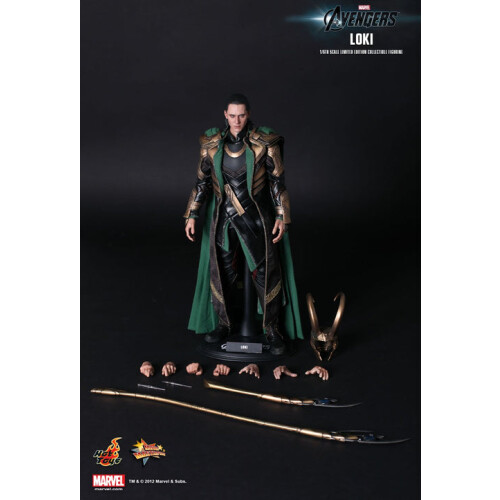 Hot Toys Figur Hot Toys MMS176 - Marvel Comics - The Avengers - Loki 1