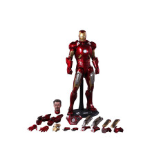 Figur Hot Toys MMS185 - Marvel Comics - The Avengers - Iron Man Mark 7 Standard Version