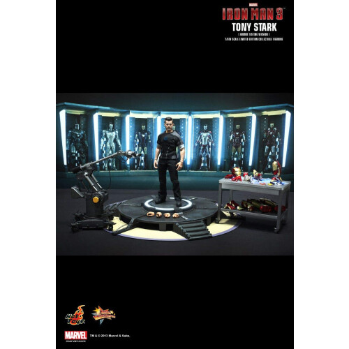 Hot Toys Figur Hot Toys MMS191 - Marvel Comics - Iron Man 3 - Tony Stark Armor Testing Version 1