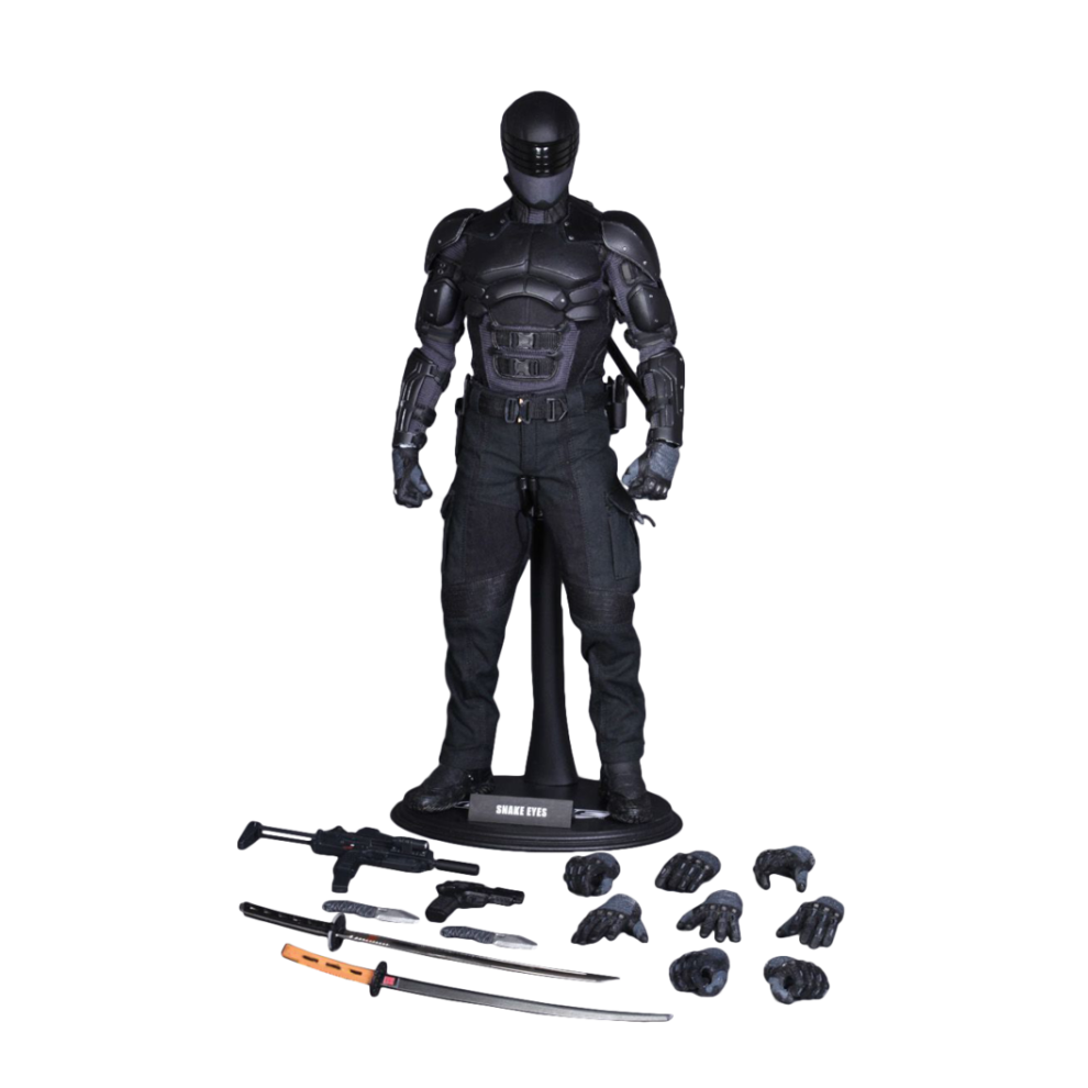 Hot Toys Figure Mms192 - G.i. Joe Retaliation - Snake Eyes