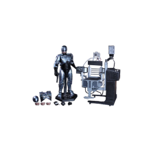 Figurine Hot Toys MMS203D05 - Robocop - Robocop With Mechanical Chair Docking Station