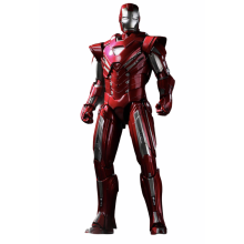 Figurine Hot Toys MMS213 - Marvel Comics - Iron Man 3 - Iron Man Silver Centurion Mark 33 Standard Version