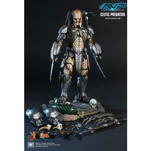 Hot Toys Figur Hot Toys MMS221 - Alien VS. Predator - Celtic Predator 1