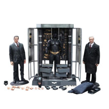 Figure Hot Toys MMS236 - DC Comics - The Dark Knight - Batman Armory With Bruce Wayne And Alfred Pennyworth