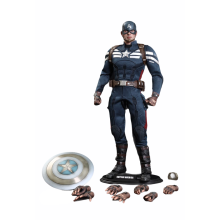 Figurine Hot Toys MMS242 - Marvel Comics - Captain America : The Winter Soldier - Captain America Stealth S.T.R.I.K.E. Suit Version