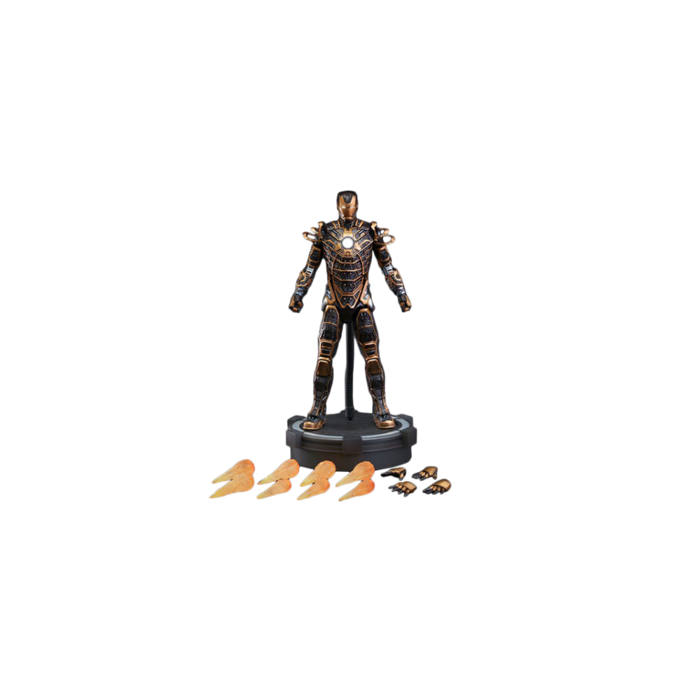Iron Man Mark XLI Bones Version Poseable Figure - Character - Hot...-image-OPC-P655RNG-NEW