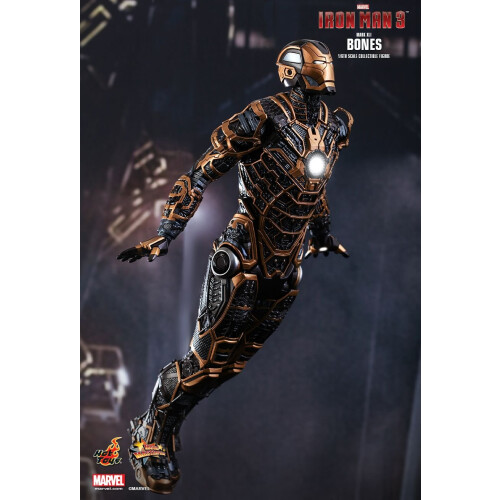 Hot Toys Figur Hot Toys MMS251 - Marvel Comics - Iron Man 3 - Iron Man Bones Mark 2