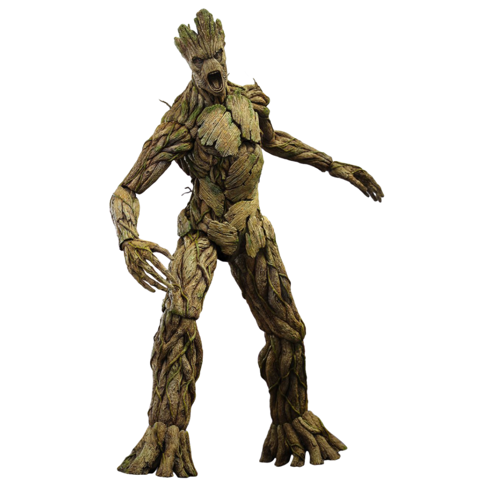 Hot Toys Figure Mms253 - Marvel Comics - Guardians Of The Galaxy - Groot