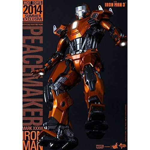 Hot Toys Figur Hot Toys MMS258 - Marvel Comics - Iron Man 3 - Iron Man Peacemaker Mark 36 2