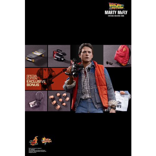 Hot Toys Figur Hot Toys MMS257 - Back To The Future - Marty Mcfly 1