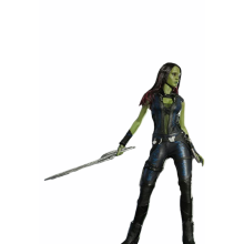 Figurine Hot Toys MMS259 - Marvel Comics - Guardians Of The Galaxy - Gamora