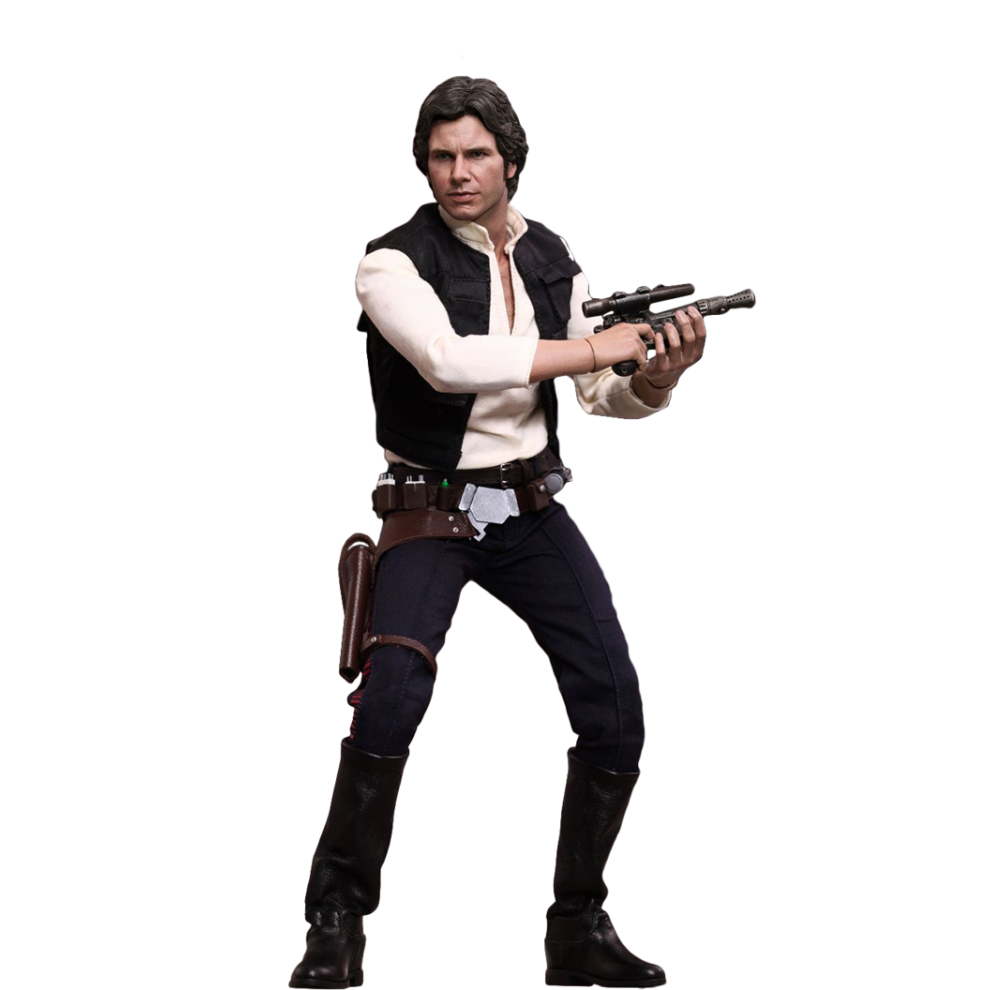 Hot Toys Figure Mms261 - Star Wars 4 : A New Hope - Han Solo Deluxe Version
