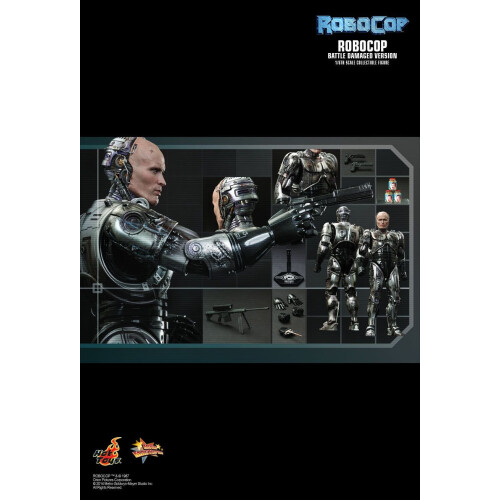 Hot Toys Figur Hot Toys MMS265 - Robocop - Robocop Battle Damaged Version 1