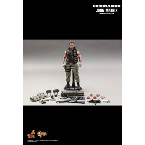 Hot Toys Figur Hot Toys MMS276 - Commando - John Matrix 1