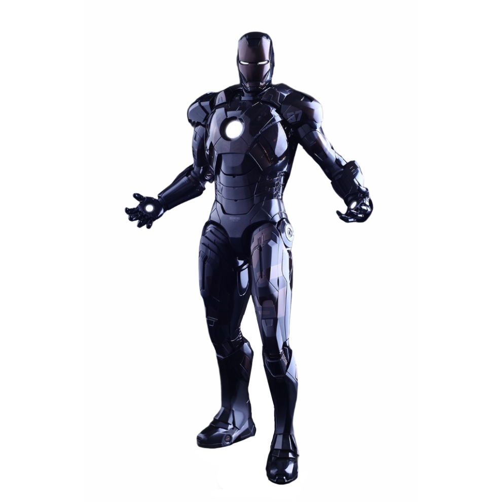 Hot Toys Figure Mms282 - Marvel Comics - The Avengers - Iron Man Mark 7 Stealth Mode Version