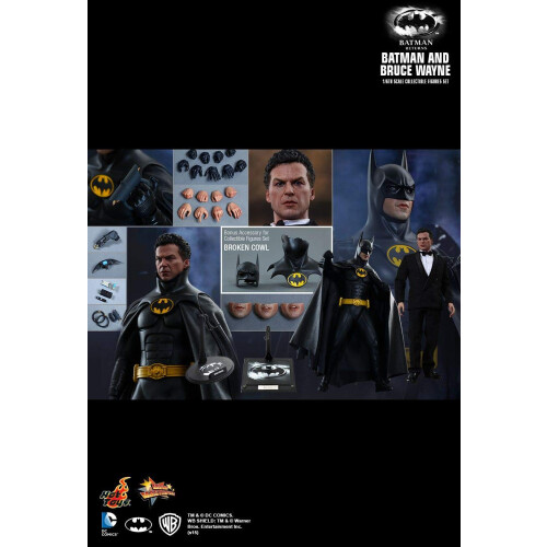 Hot Toys Figur Hot Toys MMS294 - DC Comics - Batman Returns - Batman And Bruce Wayne 1