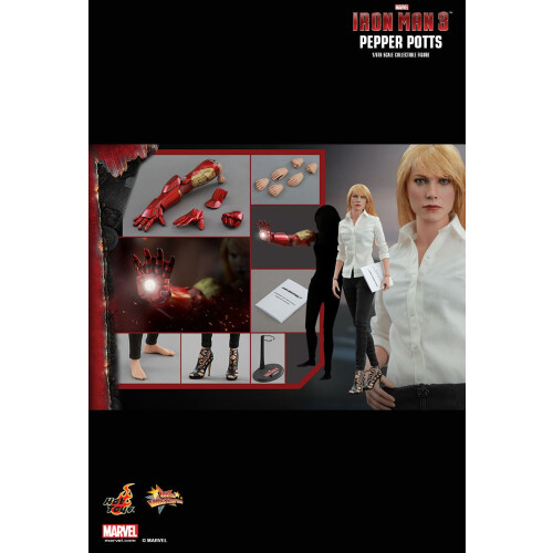 Hot Toys Figur Hot Toys MMS310 - Marvel Comics - Iron Man 3 - Pepper Potts 1