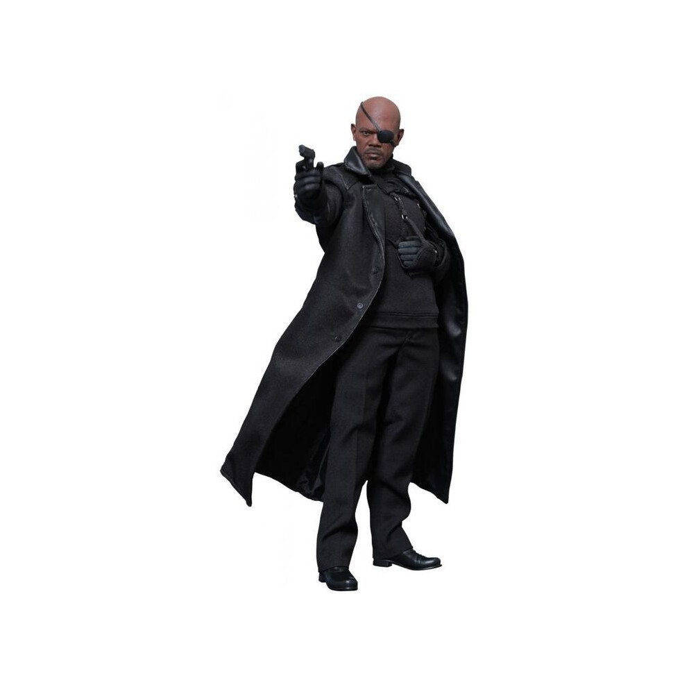 Hot Toys Figure Mms315 - Marvel Comics - Captain America : The Winter Soldier - Nick Fury