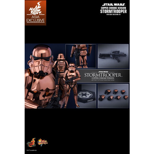 Hot Toys Figur Hot Toys MMS330 - Star Wars - Stormtrooper Copper Chrome Version 1