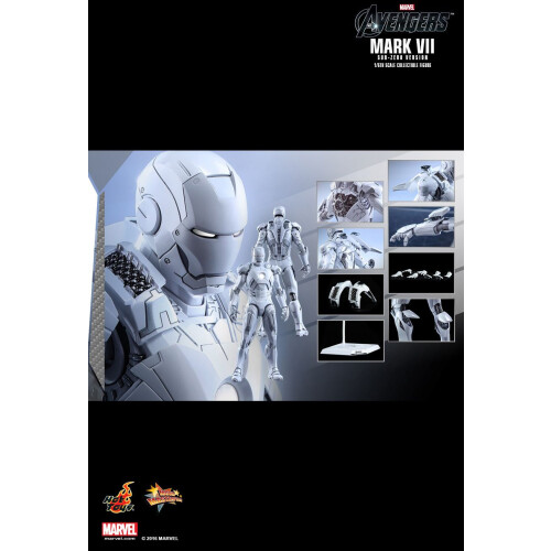 Hot Toys Figur Hot Toys MMS329 - Marvel Comics - The Avengers - Iron Man Sub-Zero Version Mark 7 1