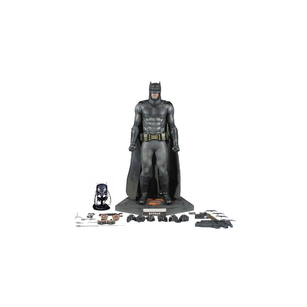 Hot Toys Figure Mms342 - Dc Comics - Batman Vs Superman : Dawn Of Justice - Batman Deluxe Version