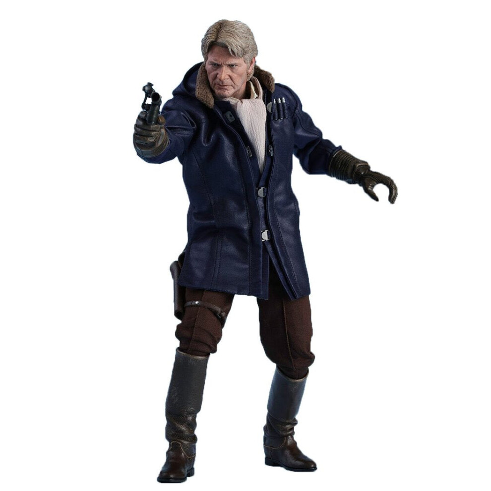 Hot Toys Figure Mms374 - Star Wars : The Force Awakens - Han Solo