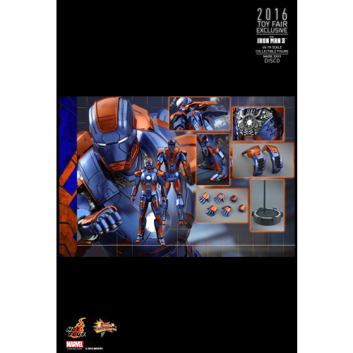 Hot Toys Figur Hot Toys MMS371 - Marvel Comics - Iron Man 3 - Iron Man Disco Mark 28 1