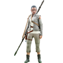 Figurine Hot Toys MMS377 - Star Wars : The Force Awakens - Rey Resistance Outfit