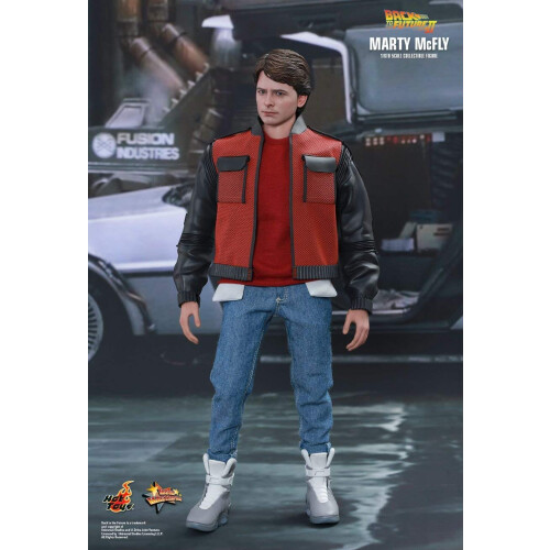 Hot Toys Figur Hot Toys MMS379 - Back to the Future - Marty Mcfly - Standard Version 2