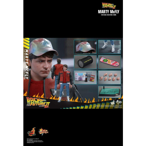 Hot Toys Figur Hot Toys MMS379 - Back to the Future - Marty Mcfly - Standard Version 1