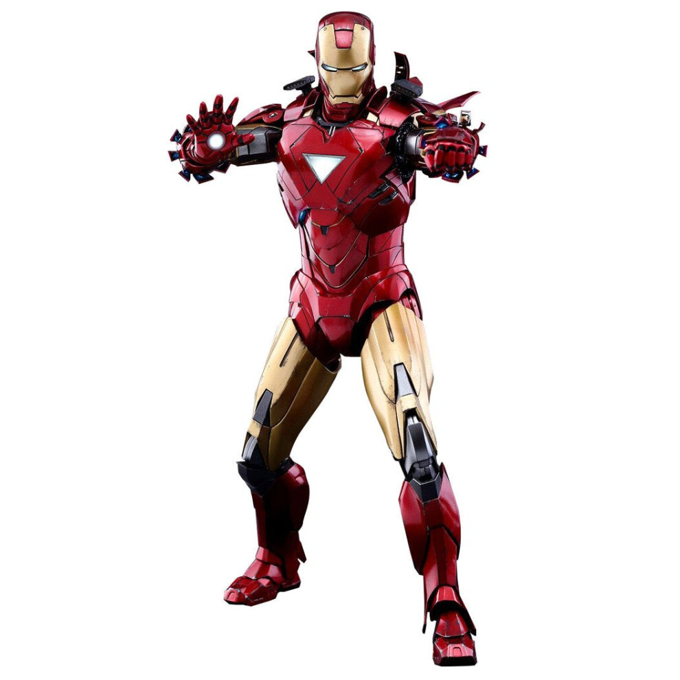 Hot Toys Figure Mms378d17 - Marvel Comics - The Avengers - Iron Man Mark 6 Standard Version