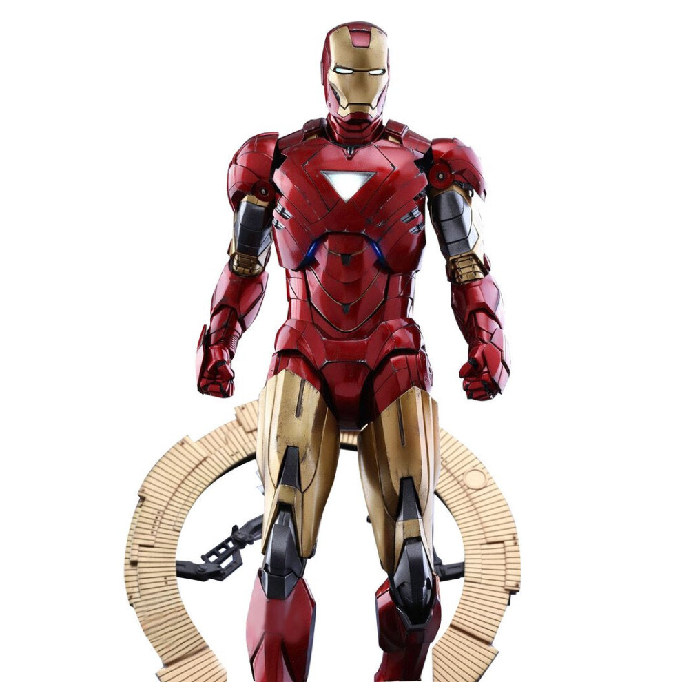 Hot Toys Figure Mms378d17 - Marvel Comics - The Avengers - Iron Man Mark 6 Deluxe Version