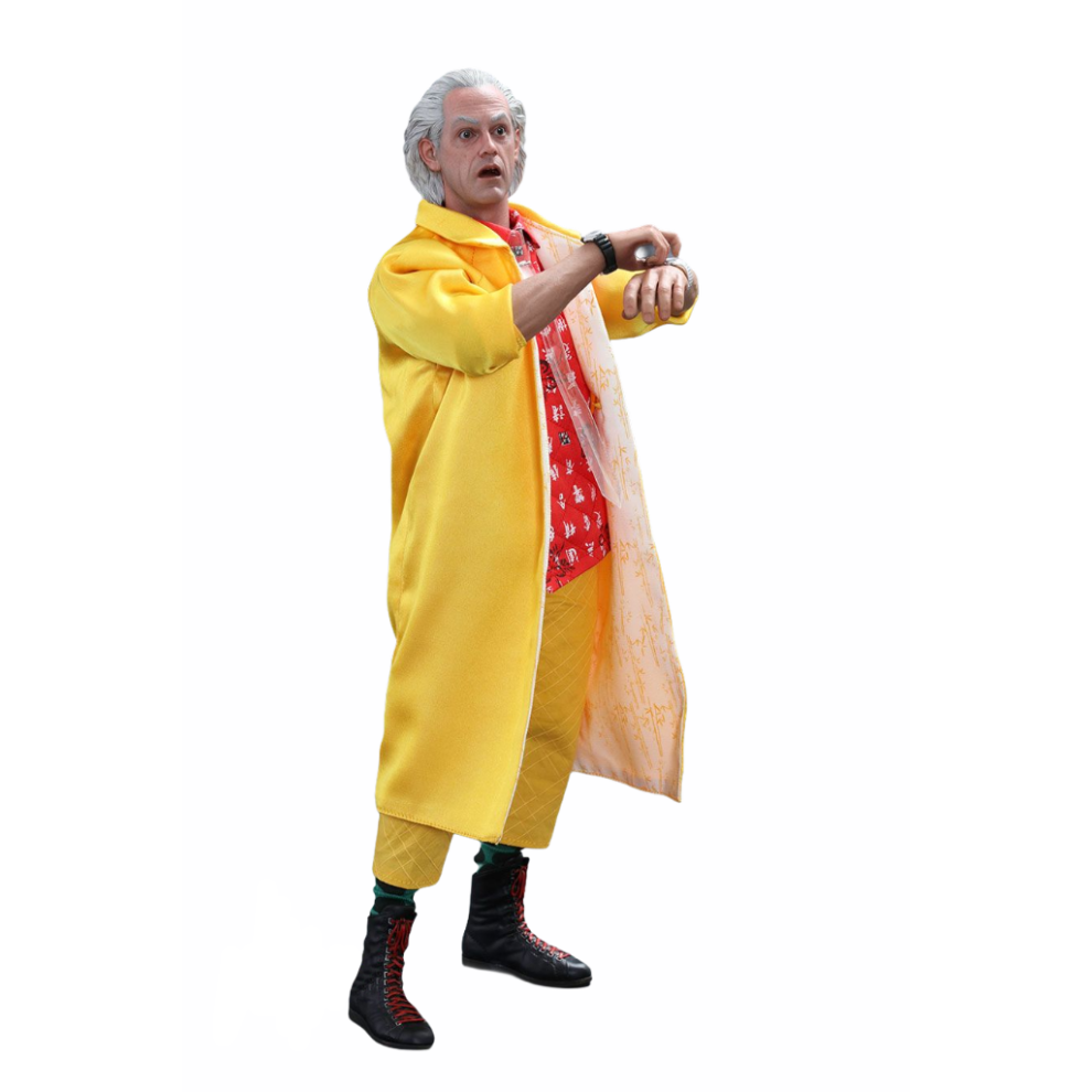 Hot Toys Figure Mms380 - Back To The Future 2 - Docteur Emmett Standard Version Brown