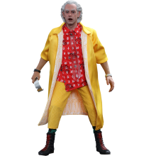 Figurine Hot Toys MMS380 - Back To The Future 2 - Docteur Emmett Brown Deluxe Version