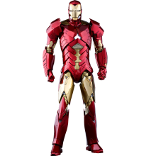 Figurine Hot Toys MMS396 - Marvel Comics - Iron Man 3 - Sneaky Mark 15 Retro Armor Version