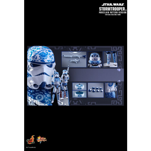 Hot Toys Figur Hot Toys MMS401 - Star Wars - Stormtrooper Porcelain Pattern Version 1