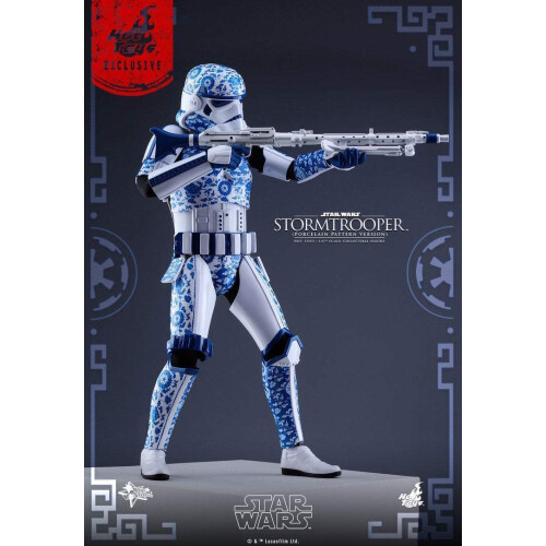 Hot Toys Figur Hot Toys MMS401 - Star Wars - Stormtrooper Porcelain Pattern Version 2
