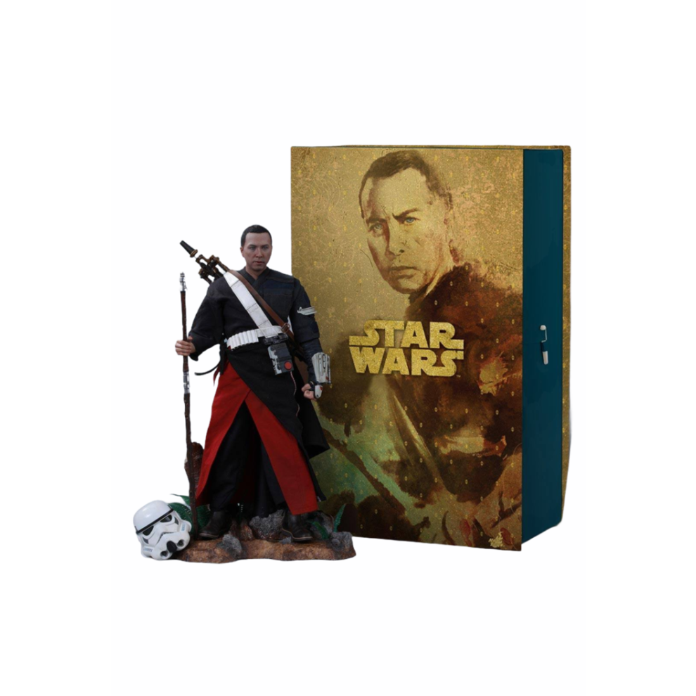 Hot Toys Figure Mms403 - Rogue One : A Star Wars Story - Chirrut Imwe Deluxe Version