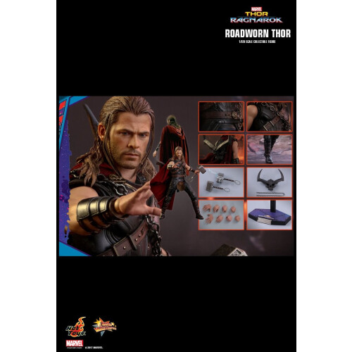 Hot Toys Figur Hot Toys MMS416 - Marvel Comics - Thor 3 : Ragnarok - Roadworn Thor 1