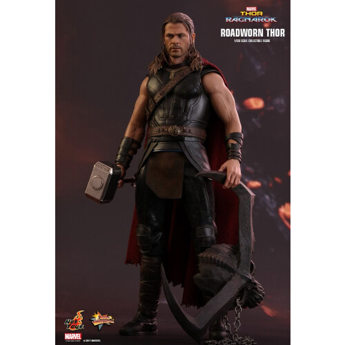 Hot Toys Figur Hot Toys MMS416 - Marvel Comics - Thor 3 : Ragnarok - Roadworn Thor 2
