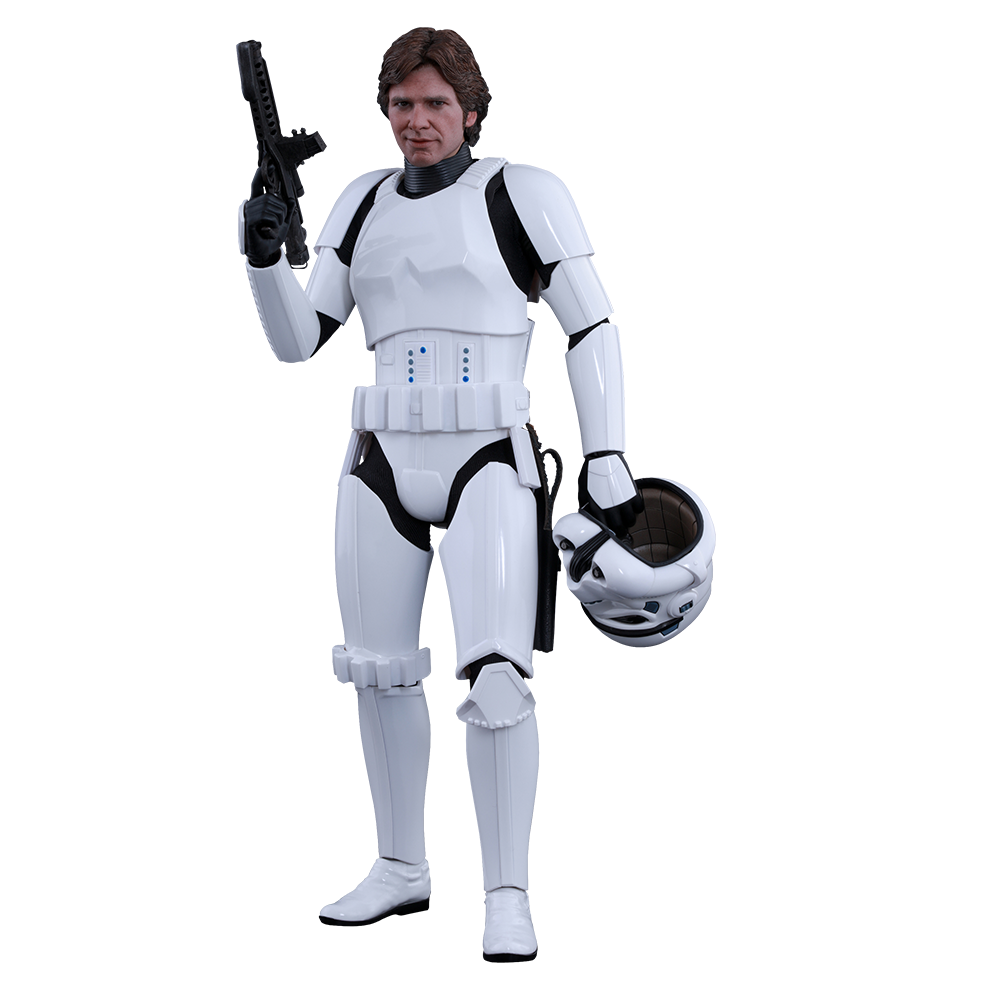 Hot Toys Figure Mms418 - Star Wars Iv : A New Hope - Han Solo Stormtrooper Disguise