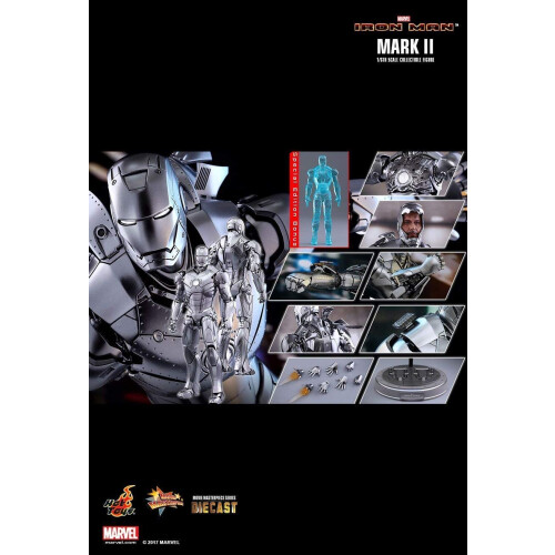 Hot Toys Figur Hot Toys MMS431D20 - Marvel Comics - Iron Man - Iron Man Mark 2 Deluxe Version 1